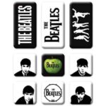 The Beatles Epoxy Magnet Set