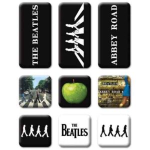 The Beatles Epoxy Magnet Set
