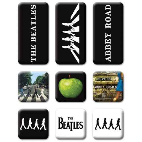 The Beatles Epoxy Magnet Set