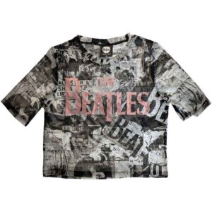 The Beatles Ladies Crop Top