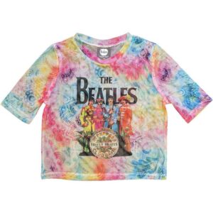 The Beatles Ladies Crop Top