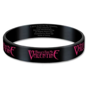 Bullet For My Valentine Gummy Wristband
