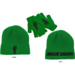 Billie Eilish Unisex Beanie Hat & Glove Set