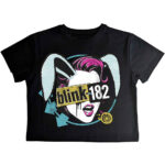 Blink-182 Ladies Crop Top