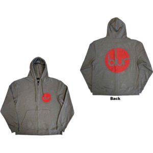 Blur Unisex Zipped Hoodie