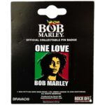 Bob Marley Pin Badge