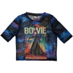 David Bowie Ladies Crop Top