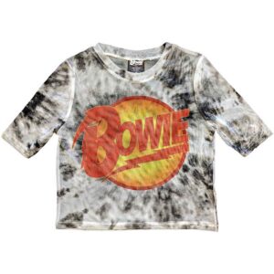David Bowie Ladies Crop Top