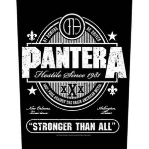 Pantera Back Patch