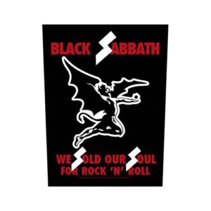 Black Sabbath Back Patch