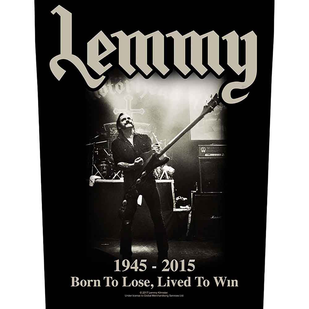 Lemmy Back Patch