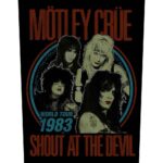 Motley Crue Back Patch