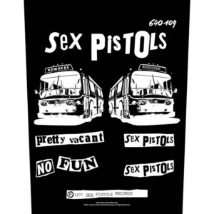 The Sex Pistols Back Patch