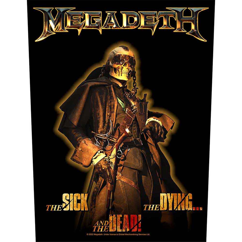 Megadeth Back Patch