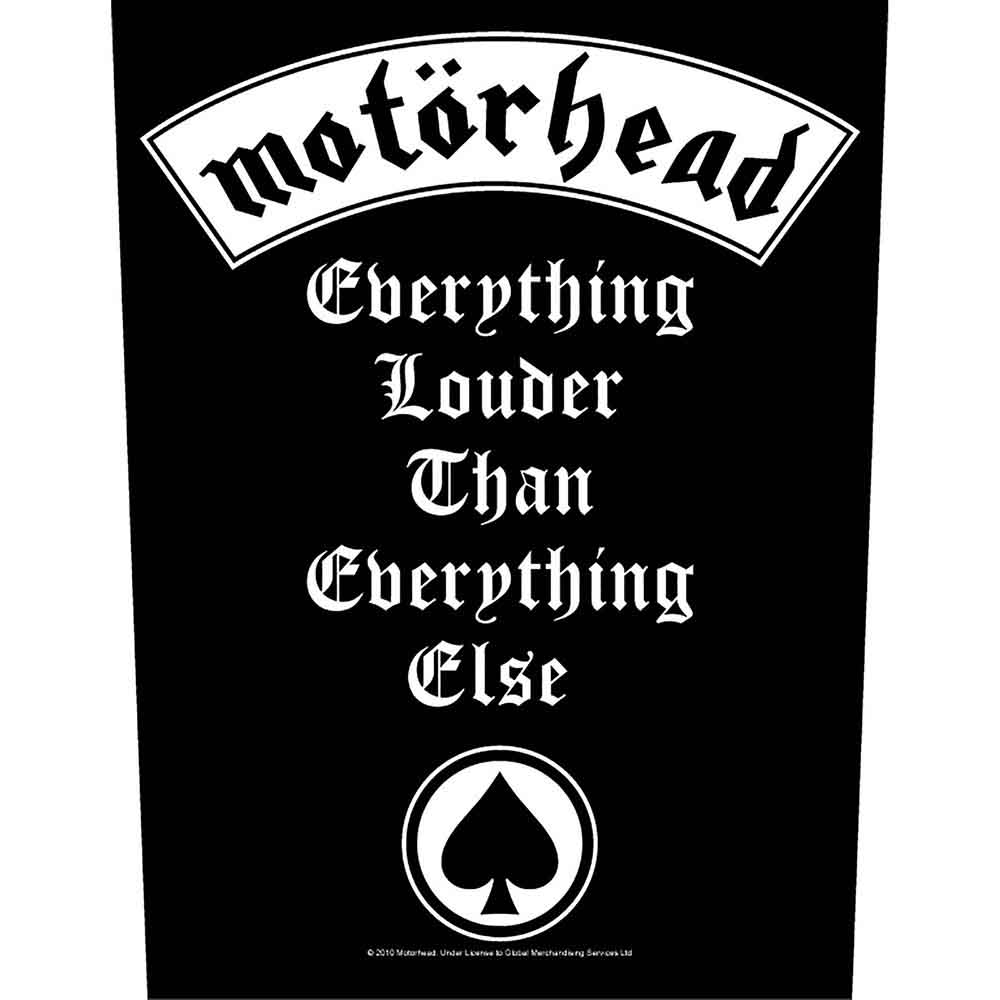 Motorhead Back Patch