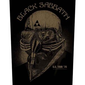 Black Sabbath Back Patch