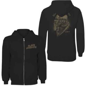 Black Sabbath Ladies Zipped Hoodie