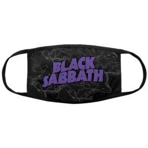 Black Sabbath Face Mask