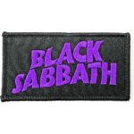 Black Sabbath Standard Patch