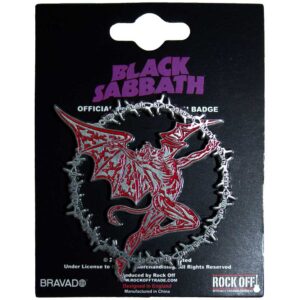 Black Sabbath Pin Badge