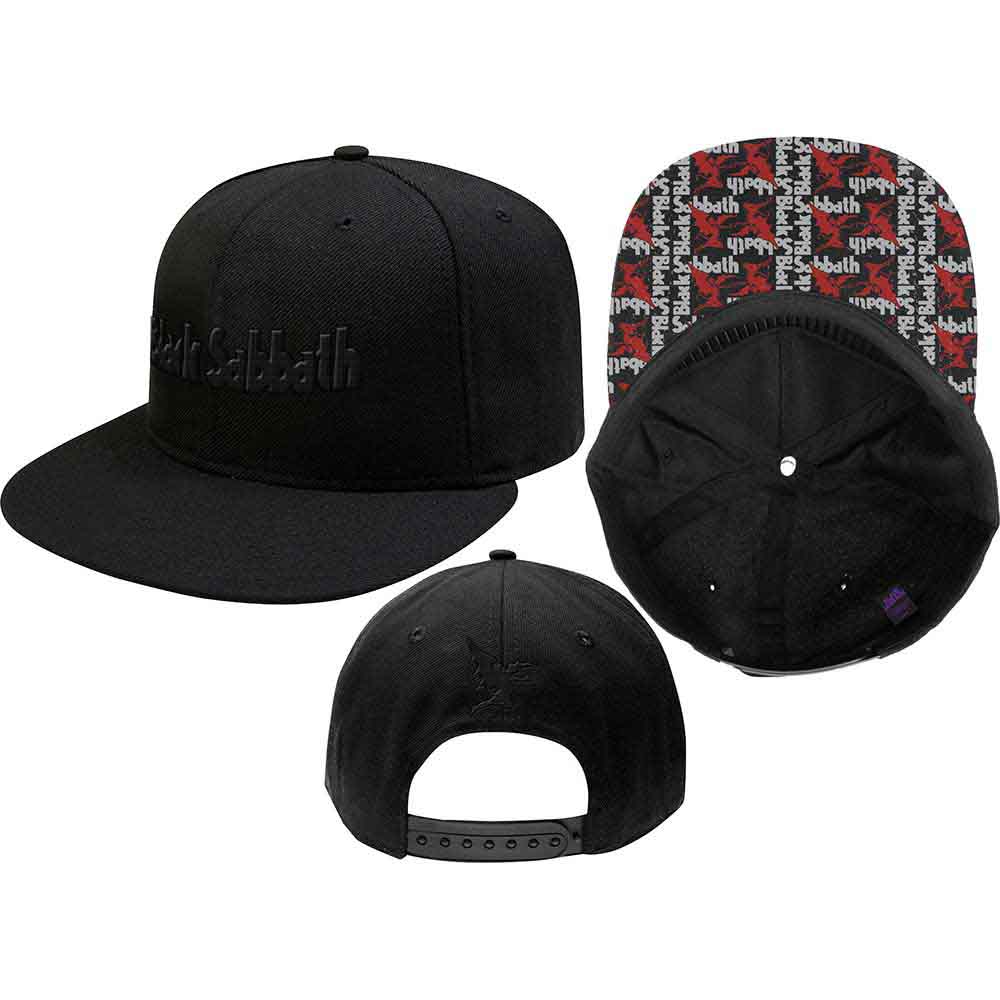 Black Sabbath Unisex Snapback Cap