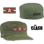 The Clash Unisex Distressed Military Cap