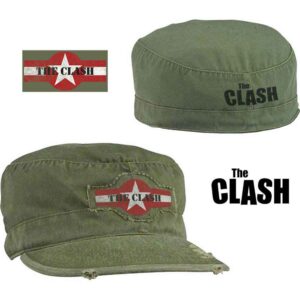 The Clash Unisex Distressed Military Cap