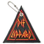 Def Leppard Patch Keychain