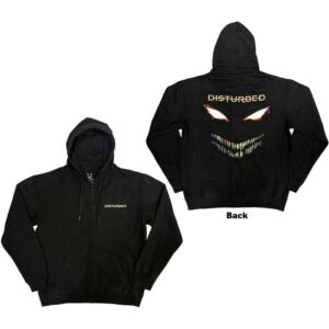 Disturbed Unisex Zipped Hoodie