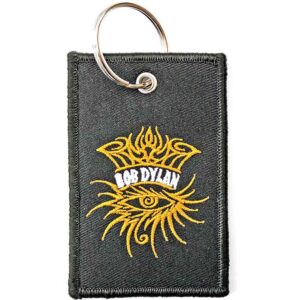 Bob Dylan Patch Keychain
