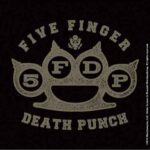 Five Finger Death Punch Single Cork Coaster