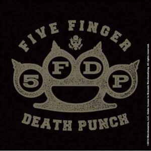 Five Finger Death Punch Single Cork Coaster
