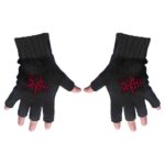 Death Unisex Fingerless Gloves