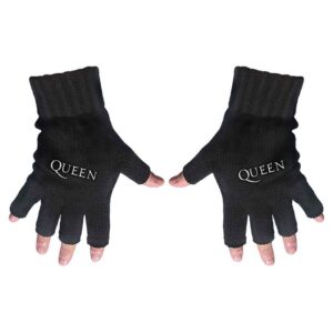 Queen Unisex Fingerless Gloves