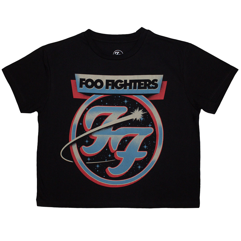 Foo Fighters Ladies Crop Top