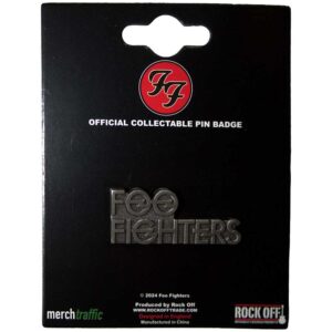 Foo Fighters Pin Badge