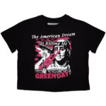 Green Day Ladies Crop Top