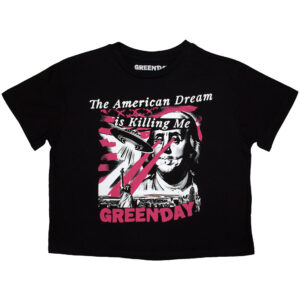 Green Day Ladies Crop Top