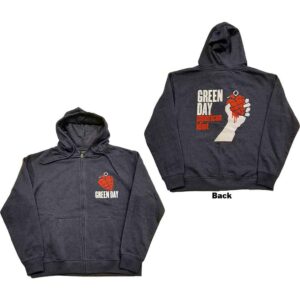 Green Day Unisex Zipped Hoodie