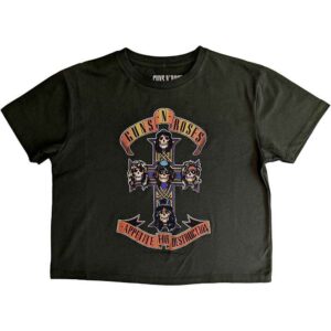 Guns N' Roses Ladies Crop Top
