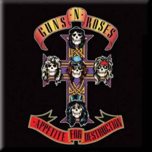 Guns N' Roses Fridge Magnet