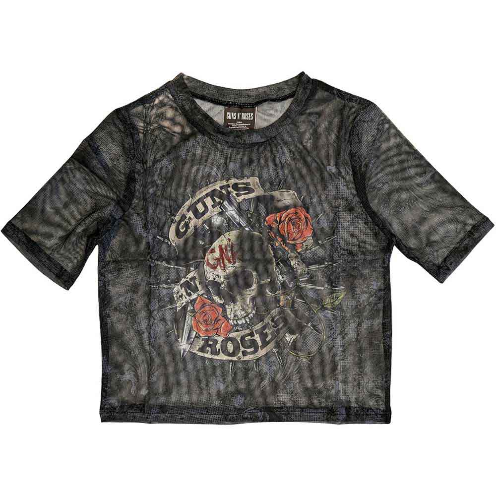 Guns N' Roses Ladies Crop Top