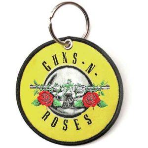 Guns N' Roses Patch Keychain