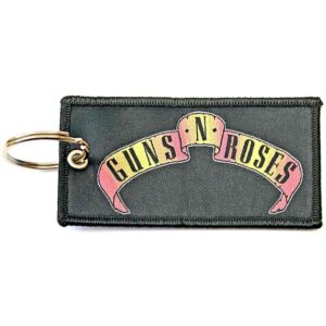 Guns N' Roses Patch Keychain