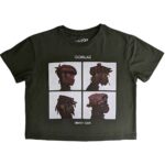 Gorillaz Ladies Crop Top
