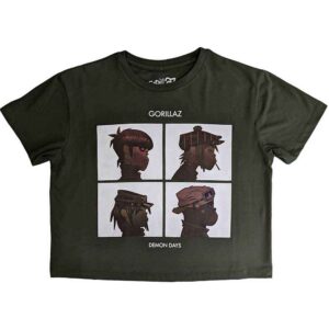Gorillaz Ladies Crop Top