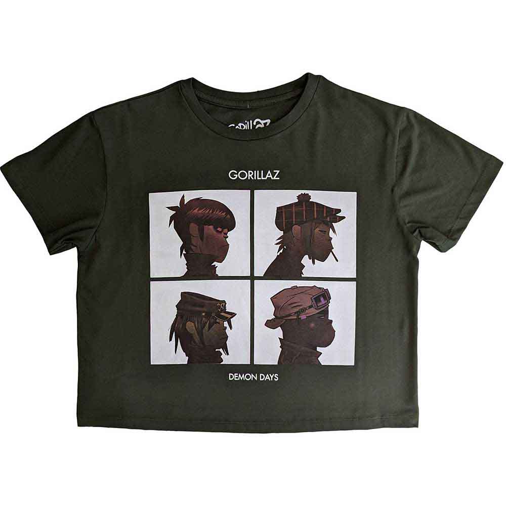 Gorillaz Ladies Crop Top