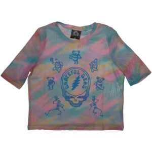 Grateful Dead Ladies Crop Top