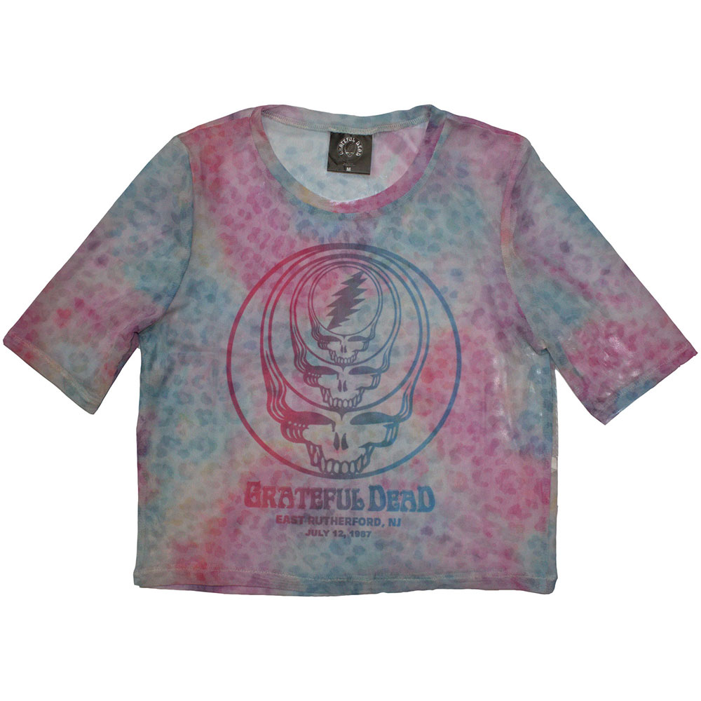 Grateful Dead Ladies Crop Top