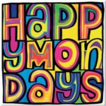 Happy Mondays Fridge Magnet